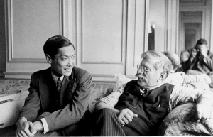 Magnus Hirschfeld with a visiting Chinese doctor in Brunn 1929. Wellcome Images